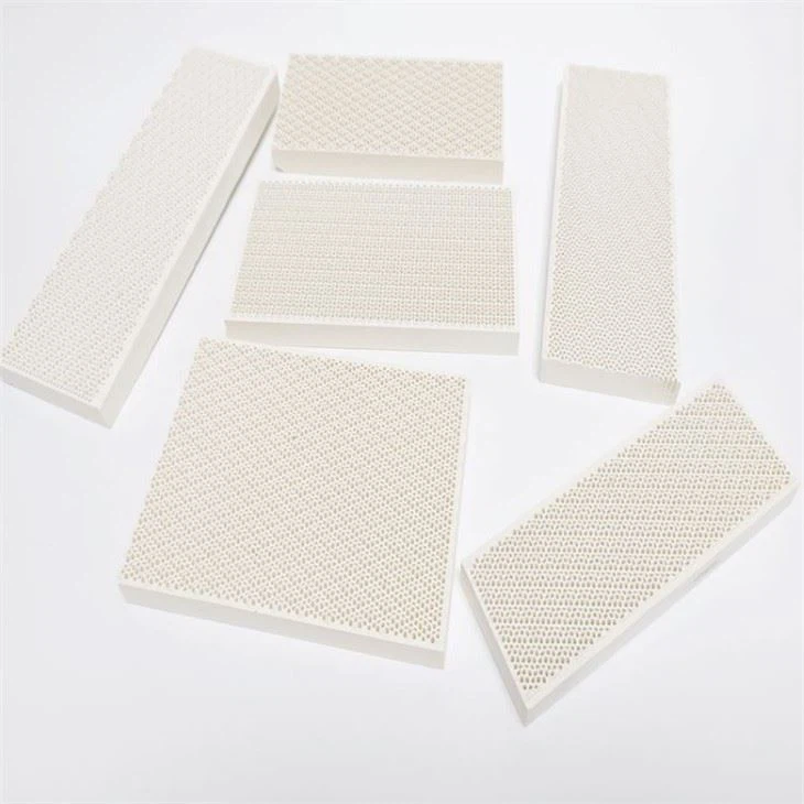 Infrared ceramic board for gas ovens