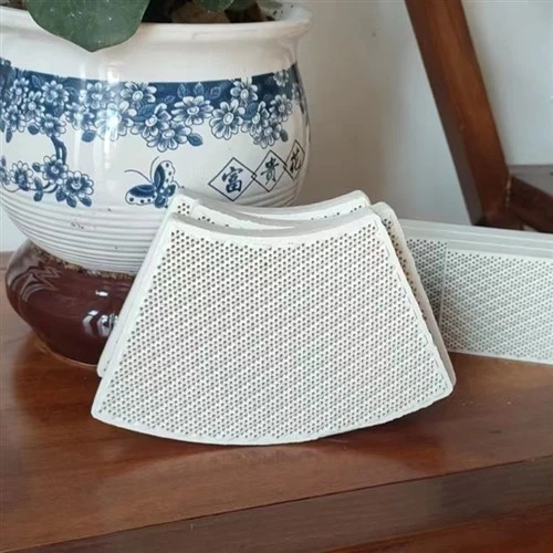 Barbecue Qhov cub Honeycomb Ceramic Plate